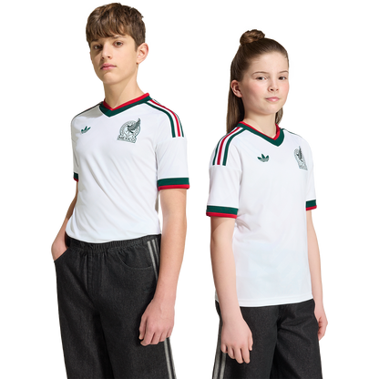 adidas Youth Mexico Away 2026 Stadium Jersey