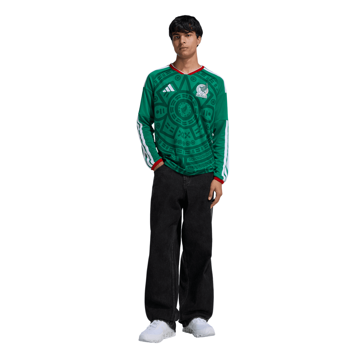 Camiseta de Manga Larga de la Primera Equipación de México 2026 - Hombre XL México 2026