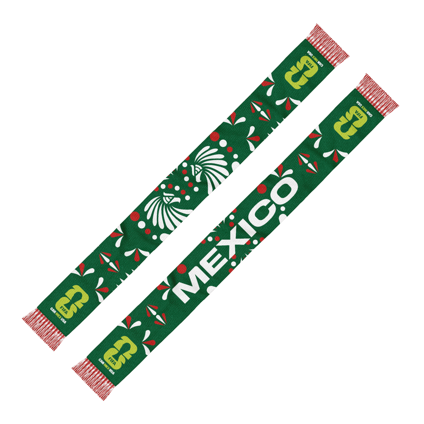 Bufanda de México País Anfitrión del Mundial 2026  México 2026