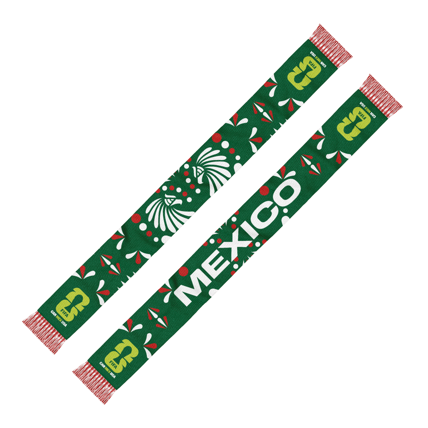 Bufanda de México País Anfitrión del Mundial 2026  México 2026