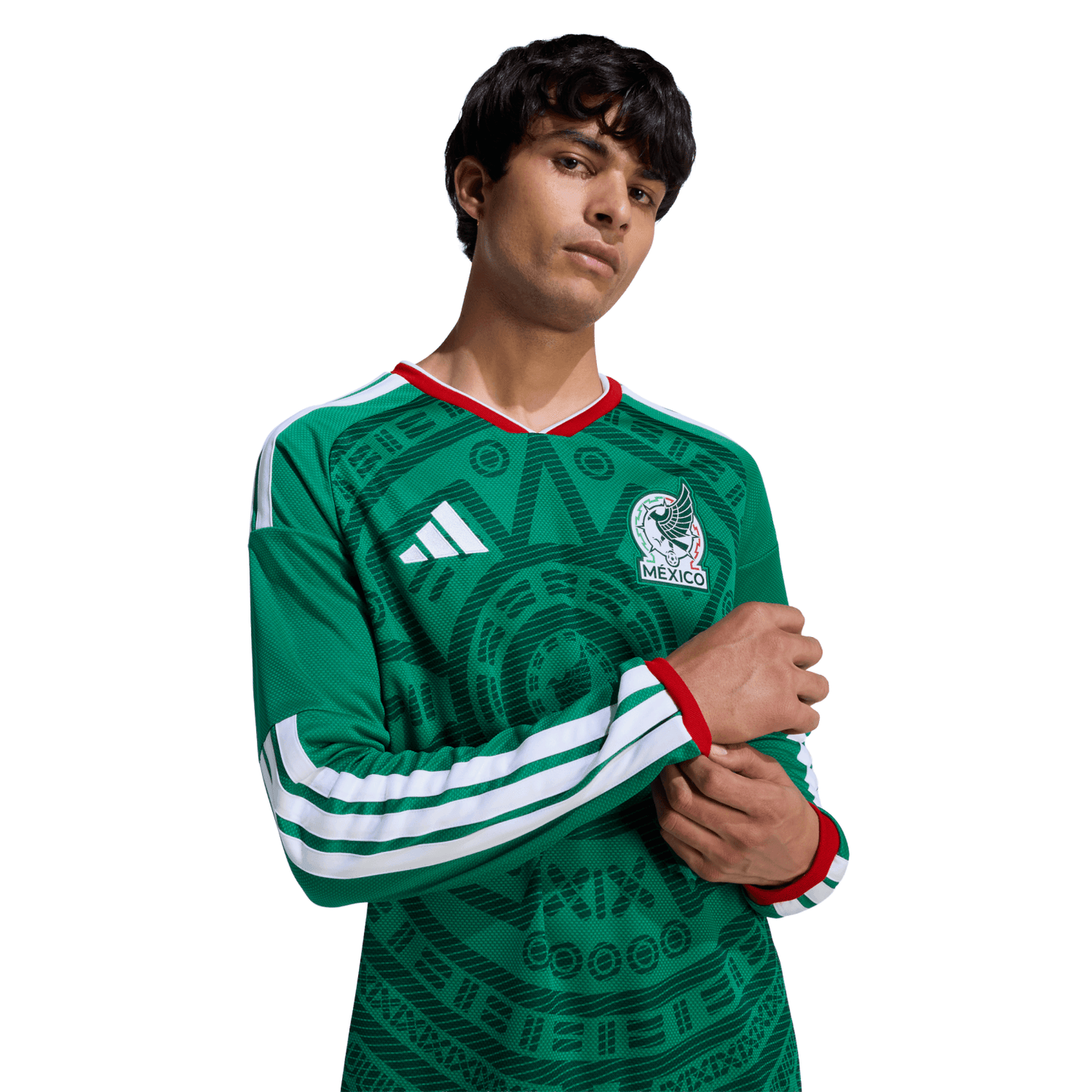 Camiseta de Manga Larga de la Primera Equipación de México 2026 - Hombre L México 2026