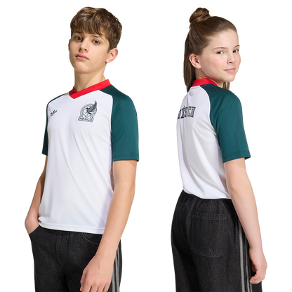 adidas Youth Mexico Away Pre-Match Jersey