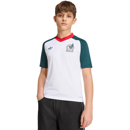 adidas Youth Mexico Away Pre-Match Jersey