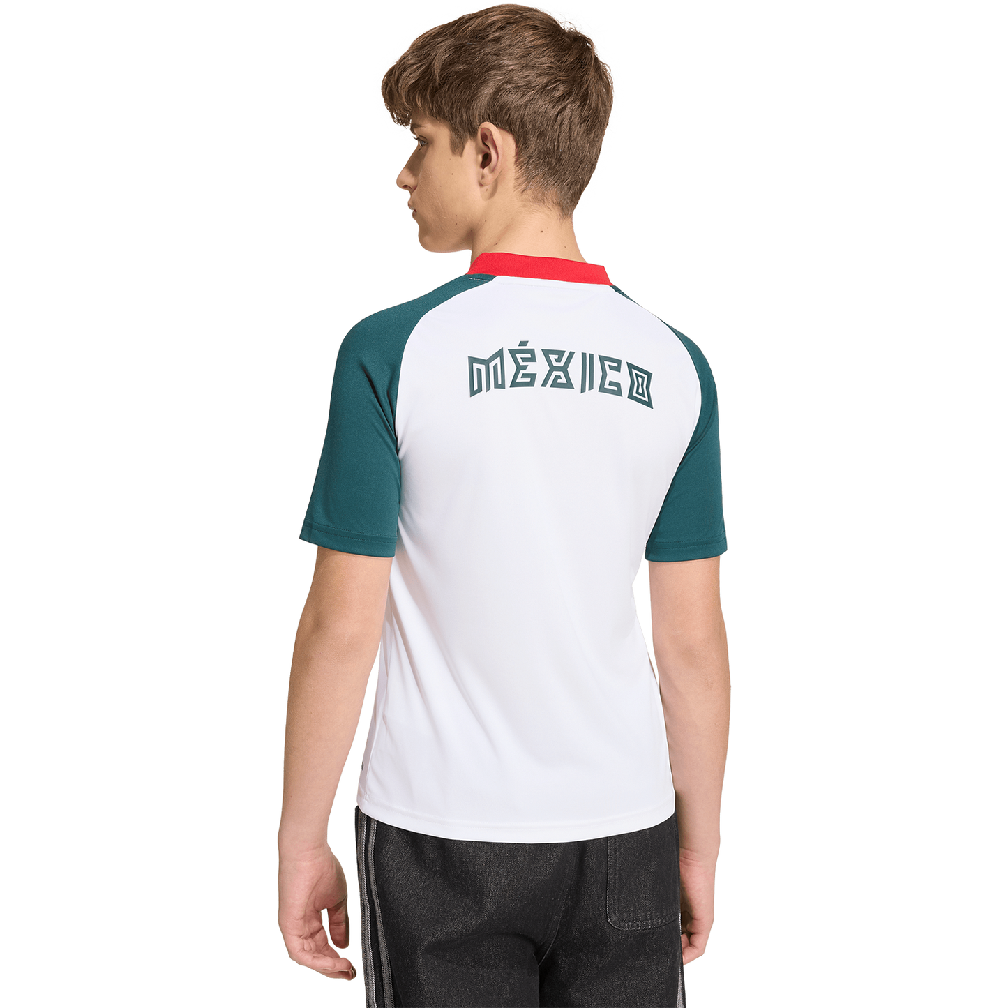 adidas Youth Mexico Away Pre-Match Jersey