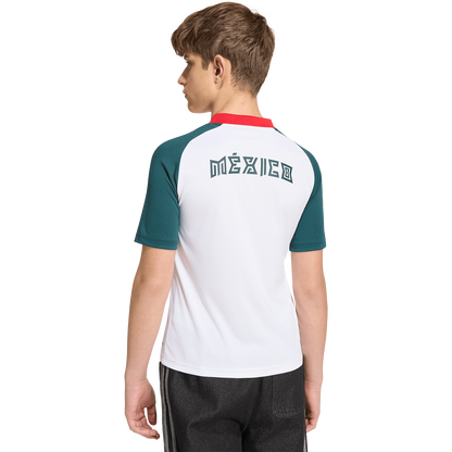 adidas Youth Mexico Away Pre-Match Jersey