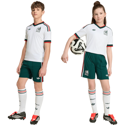 adidas Youth Mexico Away 2026 Stadium Shorts