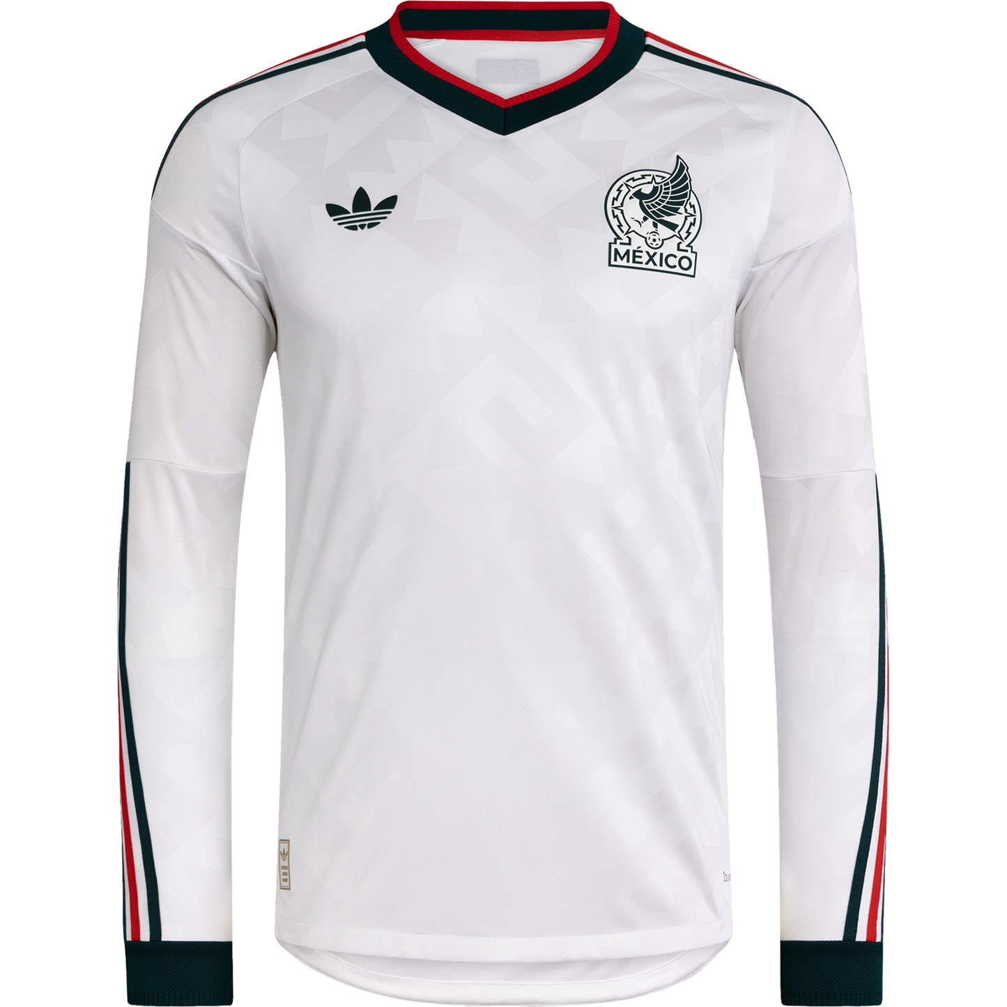 adidas Men's Mexico Away 2026 Authentic Long Sleeve Jersey