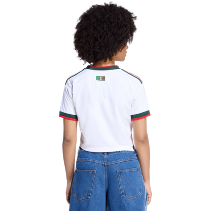 adidas Women's Mexico Away 2026 Cropped Stadium Jersey