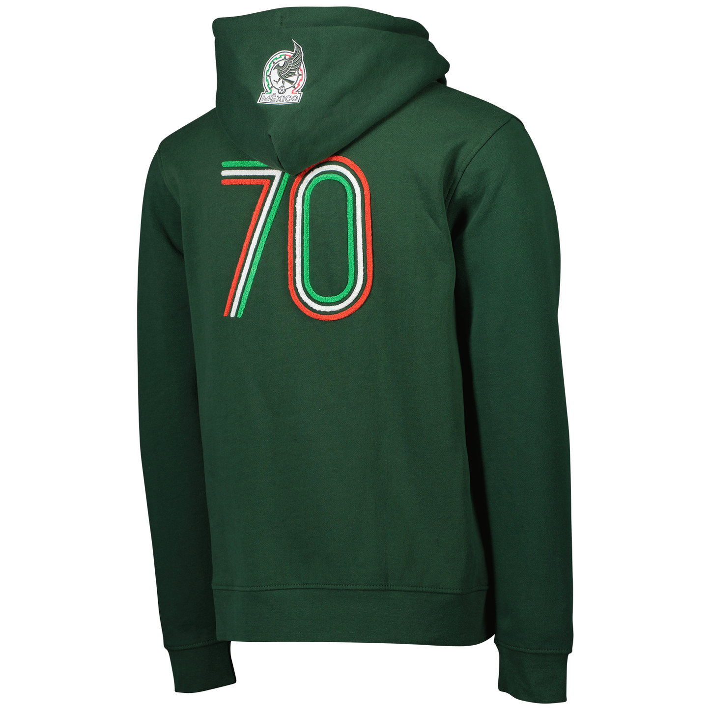México Men's Retro Pullover Hoodie